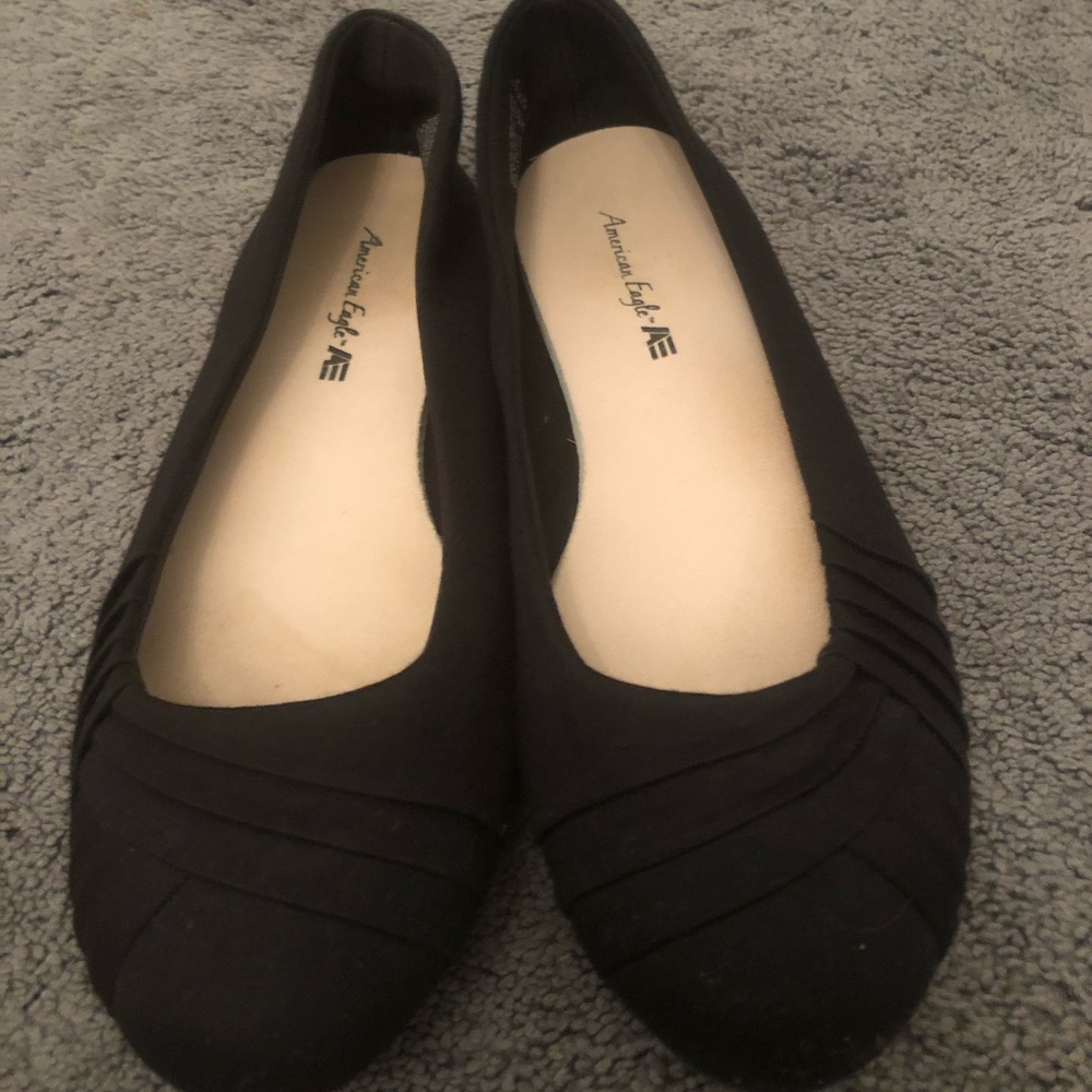 Black Ballet Flats